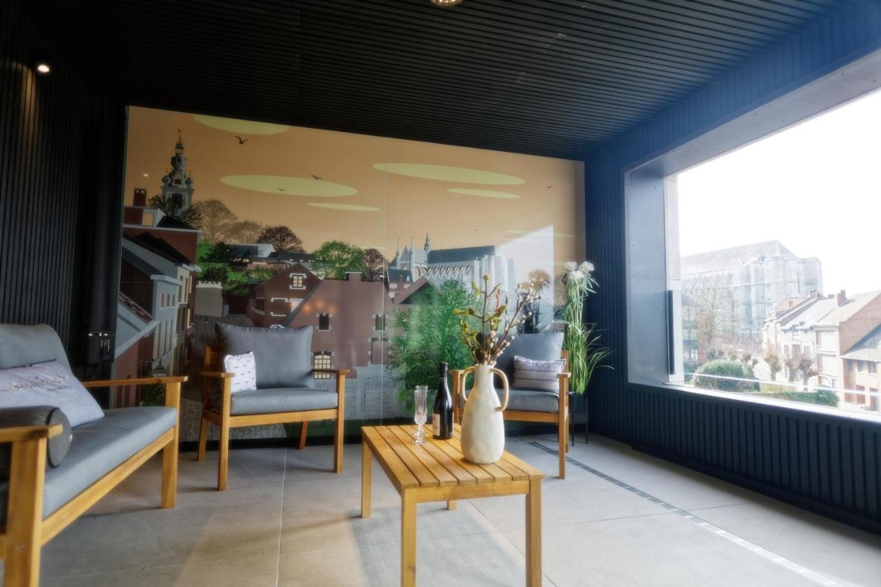 Aparthotel Les Terrasses De Sainte Waudru Mons Zewnętrze zdjęcie